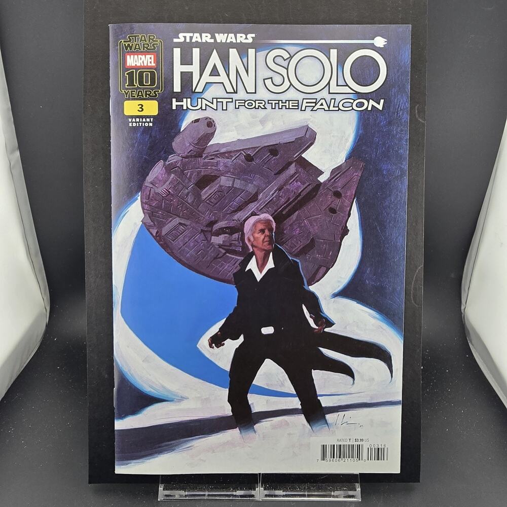 STAR WARS HAN SOLO HUNT FOR THE FALCON #3 1:25 WILSON INCENTIVE VARIANT NM+